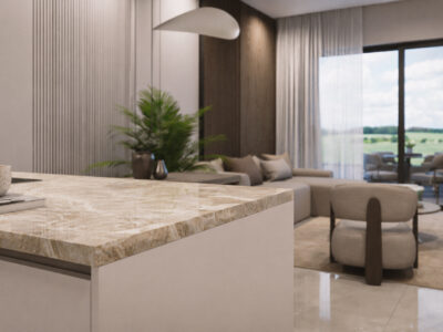 Modern 2 Bedroom Apartment with Sea Views