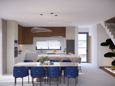 Modern 3 Bedroom Villa with Private Garden and Parking