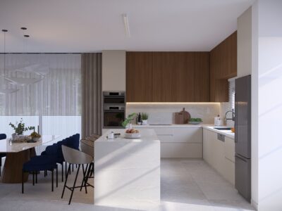 Modern 3 Bedroom Villa with Private Garden and Parking