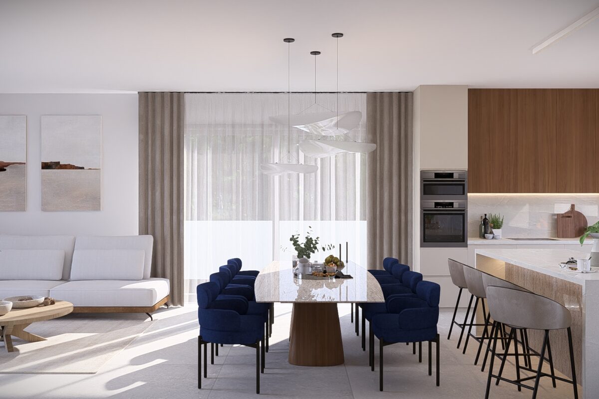 Modern 3 Bedroom Villa with Private Garden and Parking