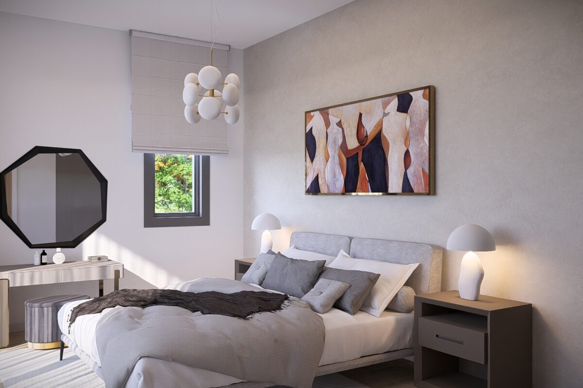 Modern 3 Bedroom Villa with Private Garden and Parking