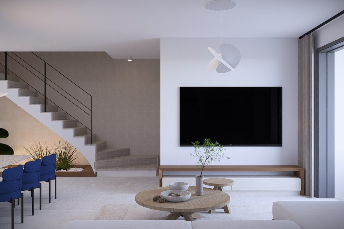 Modern 3 Bedroom Villa with Private Garden and Parking