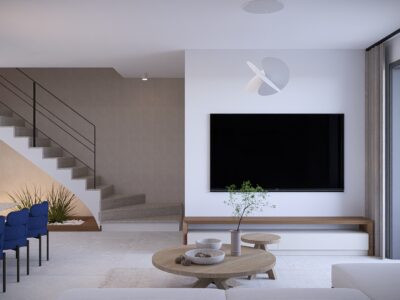 Modern 3 Bedroom Villa with Private Garden and Parking
