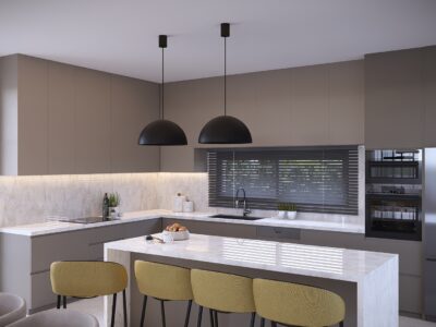 Contemporary 3 Bedroom Villa with Large Covered Verandas