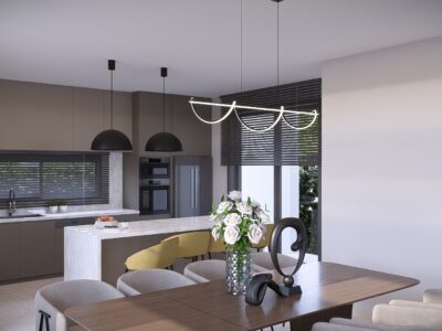 Contemporary 3 Bedroom Villa with Large Covered Verandas