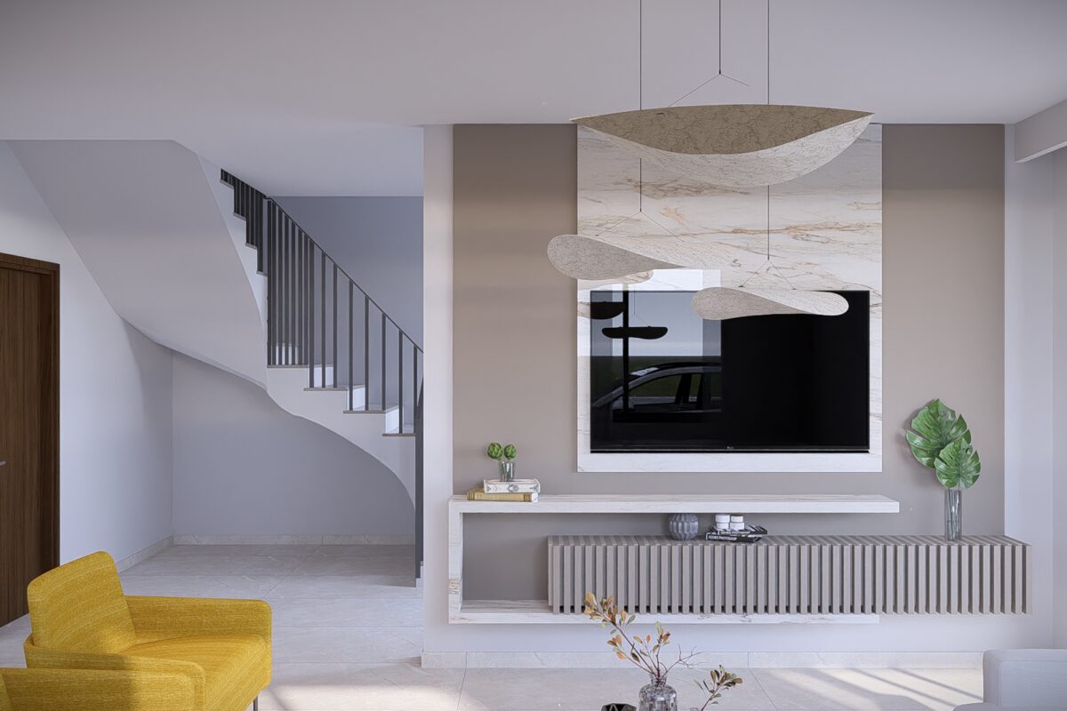 Contemporary 3 Bedroom Villa with Large Covered Verandas