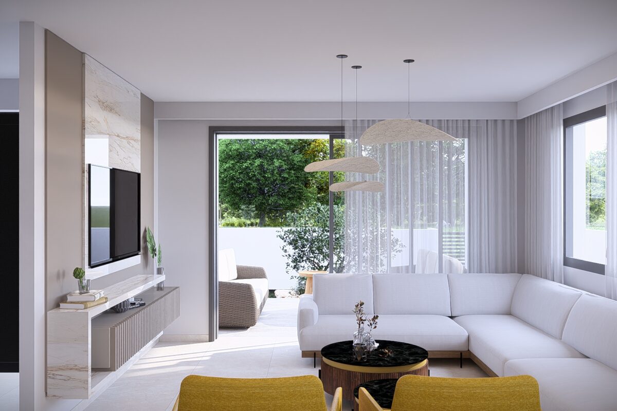 Contemporary 3 Bedroom Villa with Large Covered Verandas