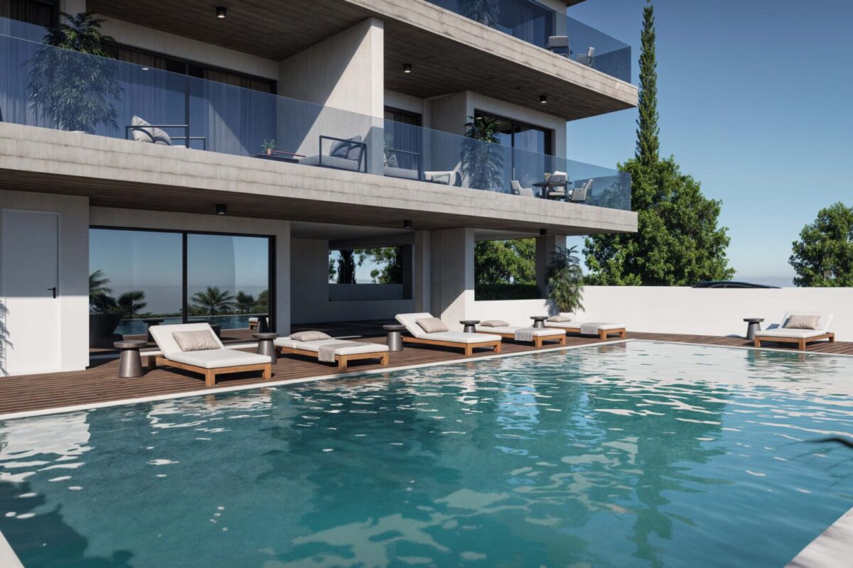 Stylish 1 Bedroom Apartment with Large Covered Veranda